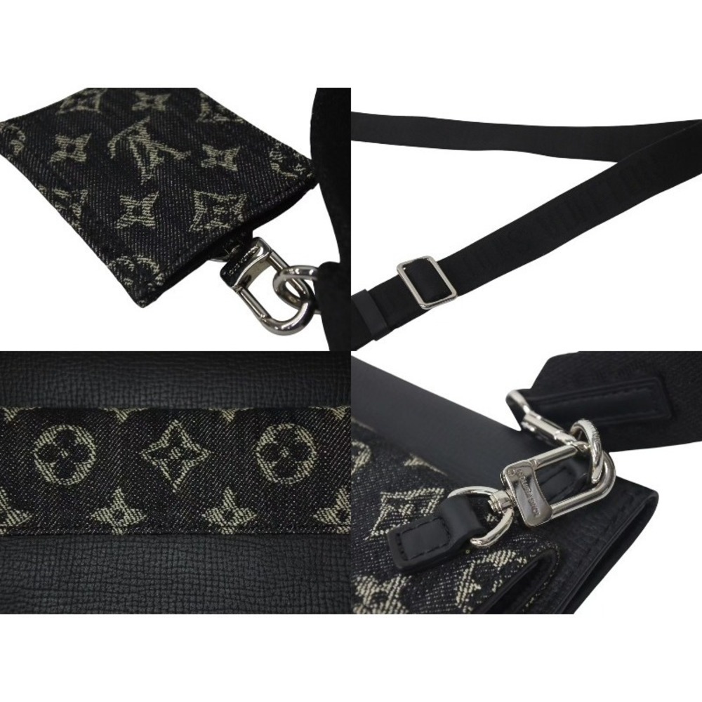 Louis Vuitton NIGO Shoulder Bag Drip Trio Pouch Black - Picture 6 of 9